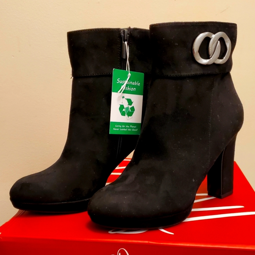 IMPO platform ankle bootie